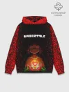 Худи мужской база хлопок / UNDERTALE CHARA