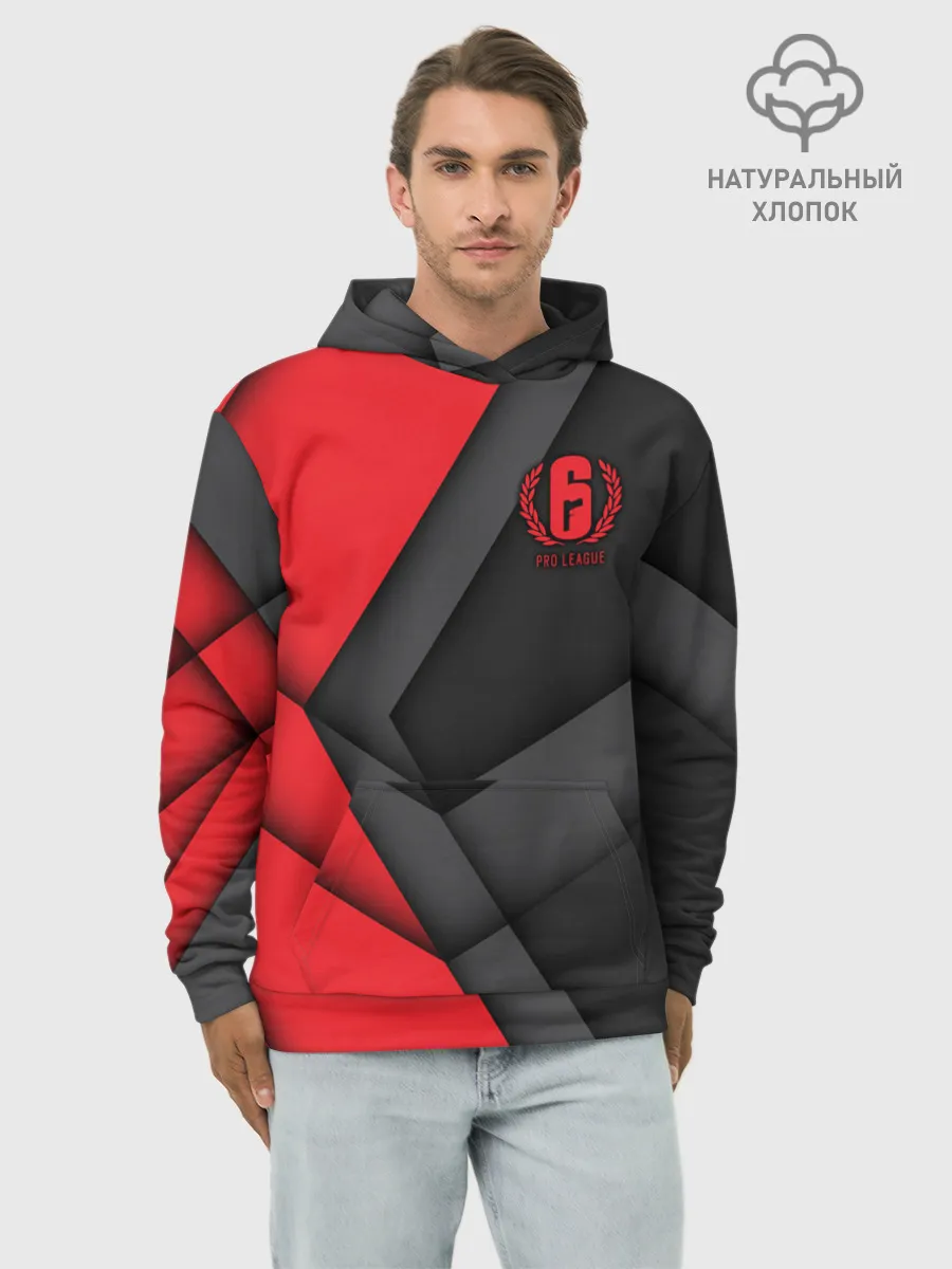 Худи мужской база хлопок / Rainbow Six Siege