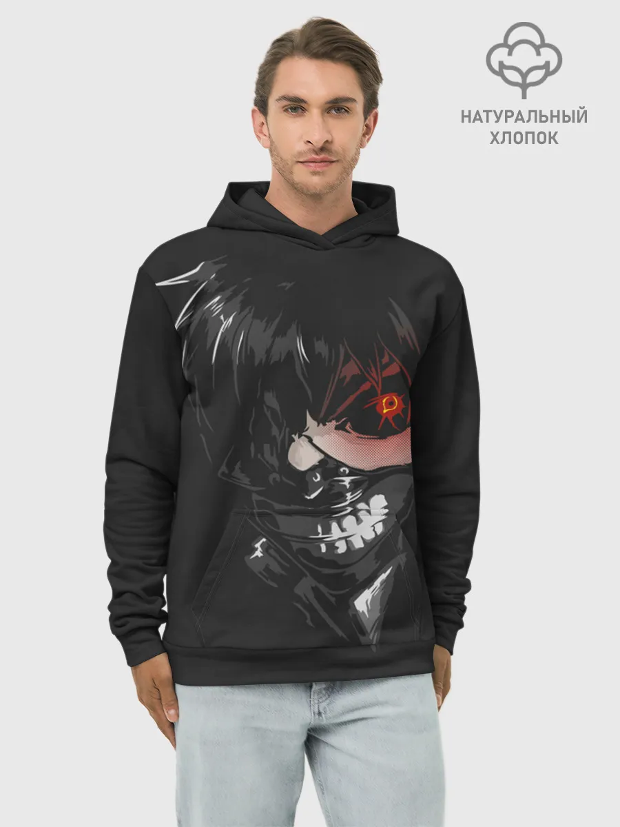 Худи мужской база хлопок / Tokyo Ghoul