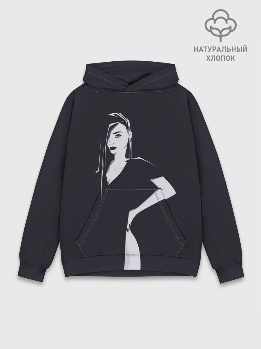 Худи мужской база хлопок / Girl