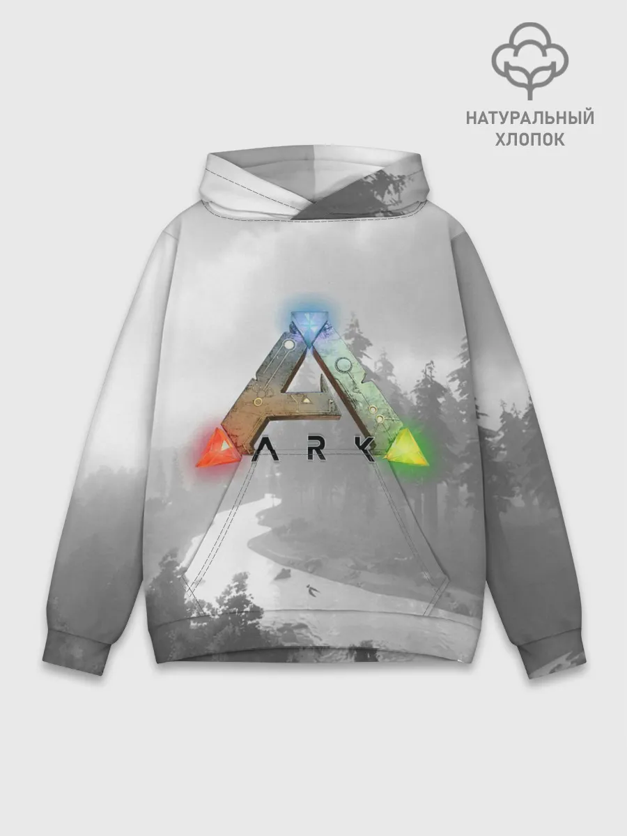 Худи мужской база хлопок / Ark Survival Evolved