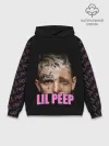 Худи мужской база хлопок / Lil Peep