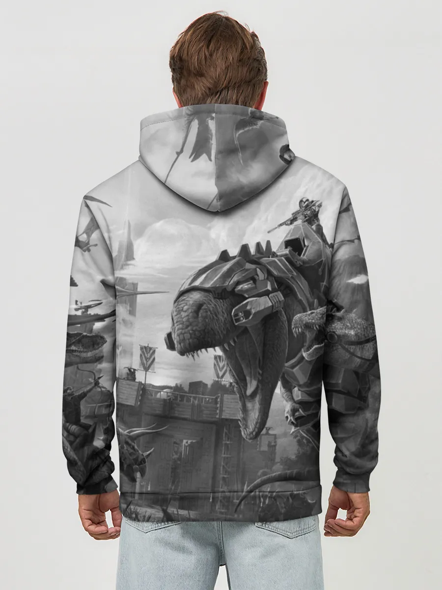 Худи мужской база хлопок / Ark Survival Evolved