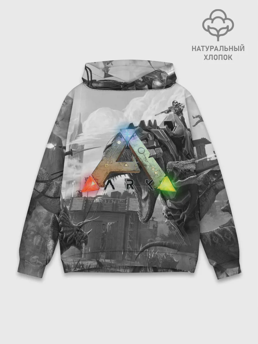 Худи мужской база хлопок / Ark Survival Evolved