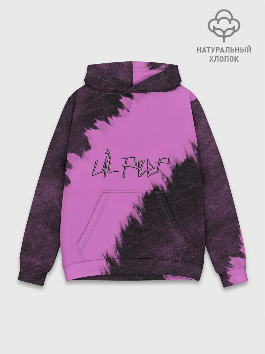 Худи мужской база хлопок / LIL PEEP