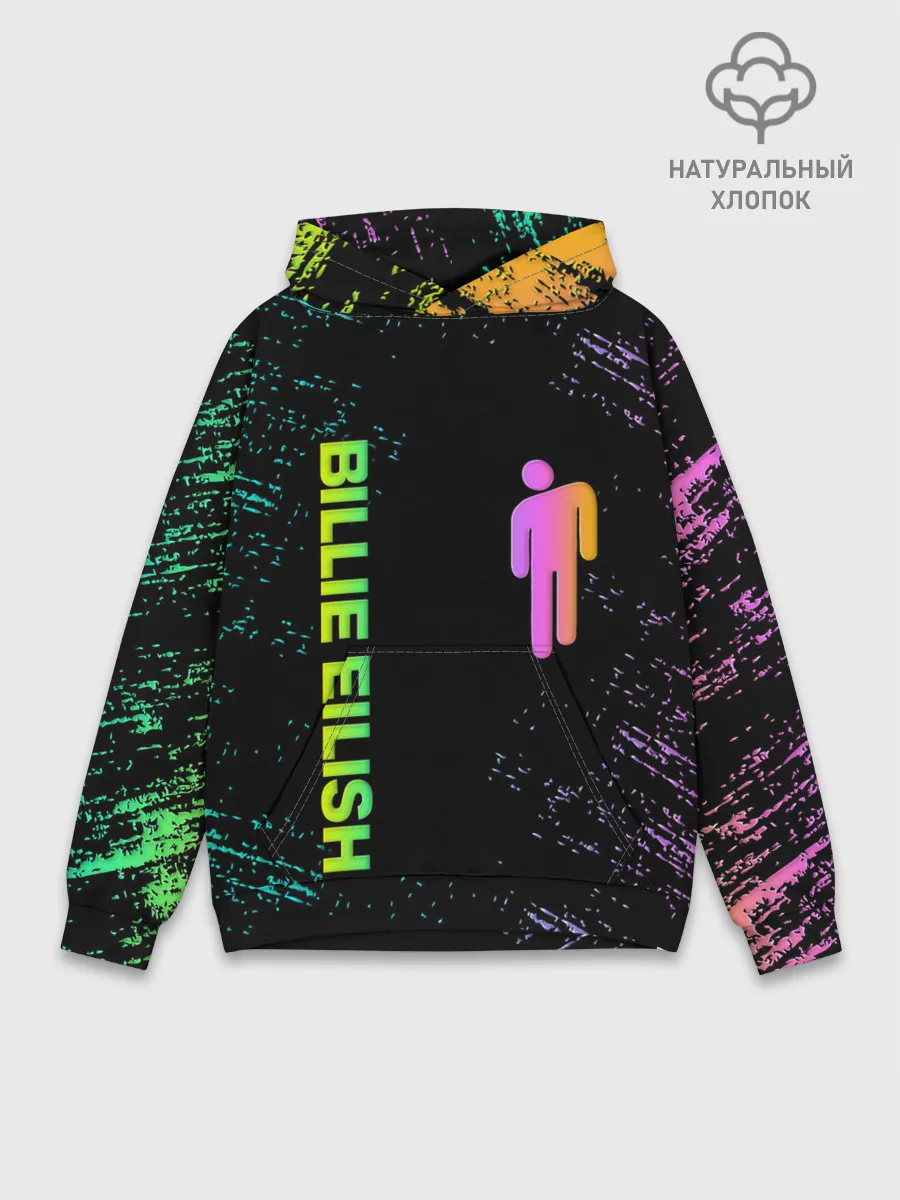 Худи мужской база хлопок / BILLIE EILISH