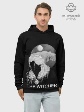 Худи мужской база хлопок / The Witcher