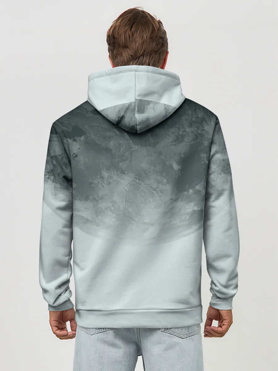 Худи мужской база хлопок / Power of the Atlas