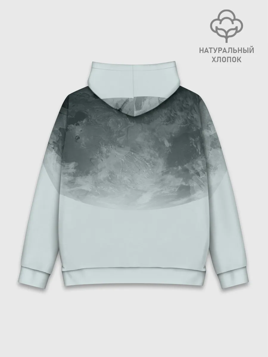 Худи мужской база хлопок / Power of the Atlas