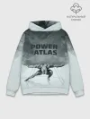 Худи мужской база хлопок / Power of the Atlas