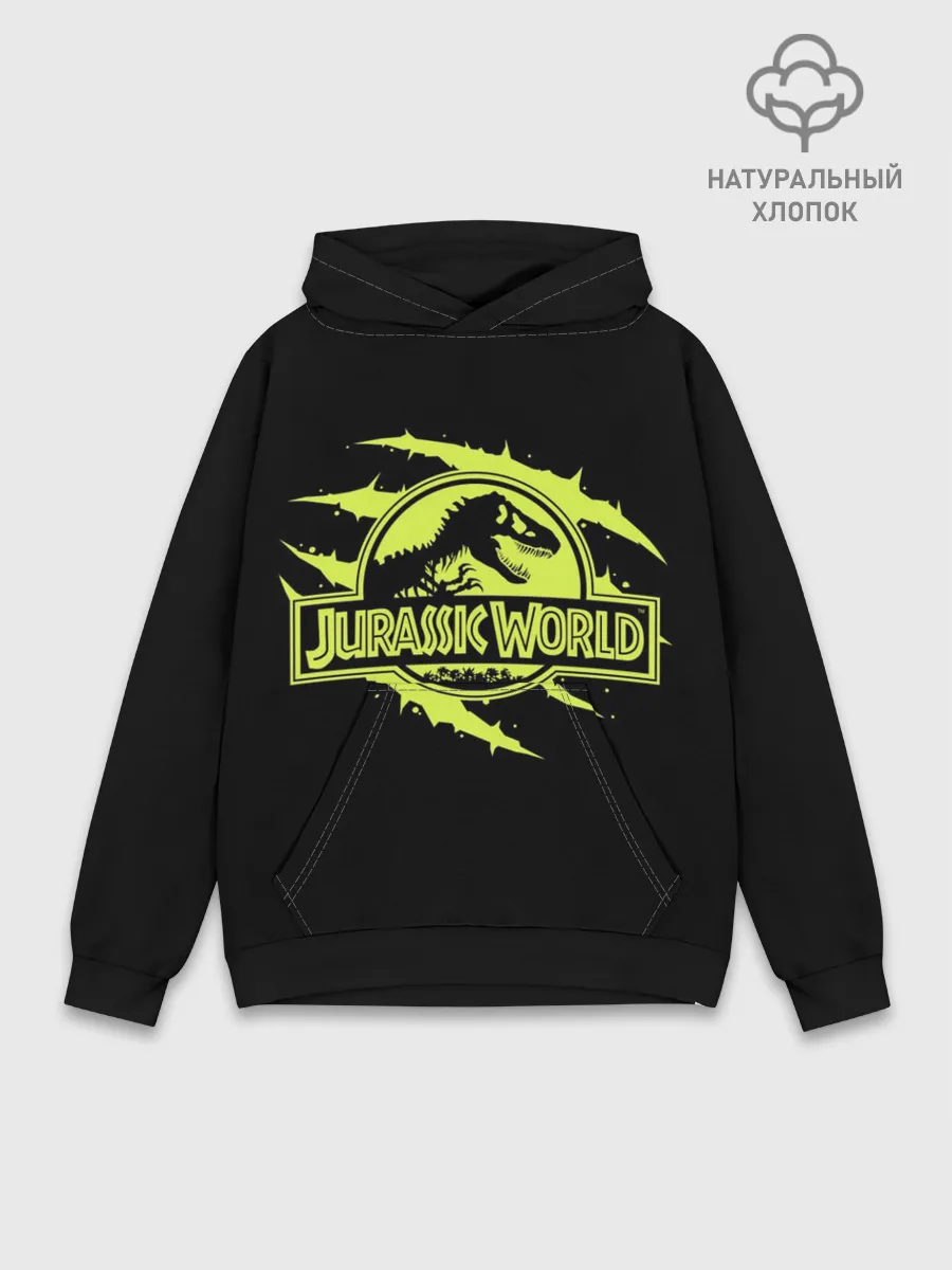 Худи мужской база хлопок / Jurassic World