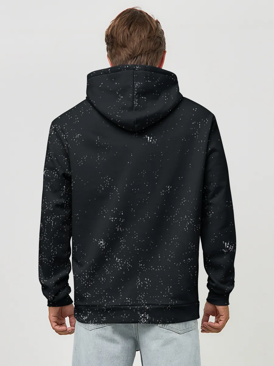 Худи мужской база хлопок / Регби. Япония, 2019