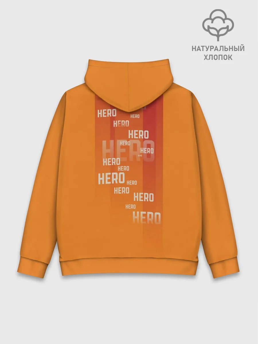 Худи мужской база хлопок / HERO.Джейк