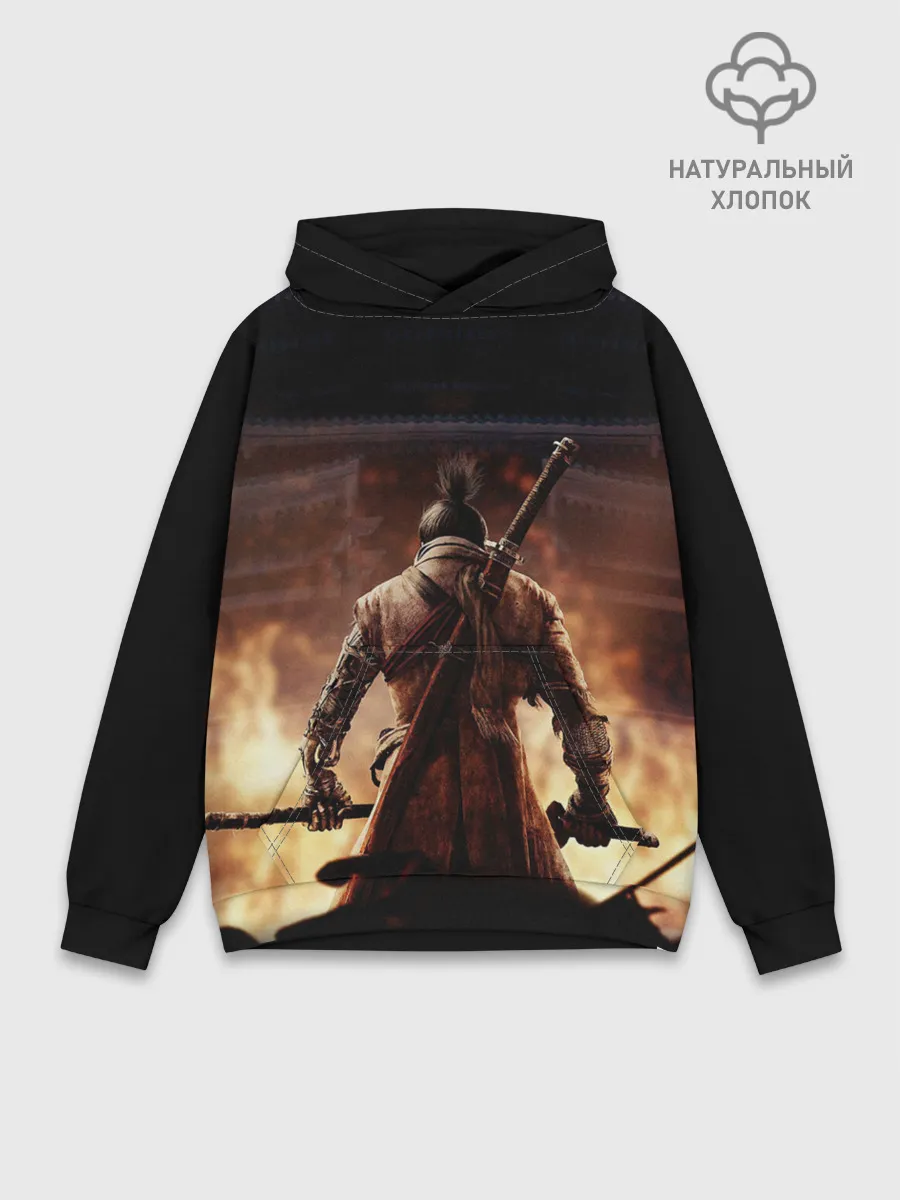 Худи мужской база хлопок / Sekiro shadows die twice
