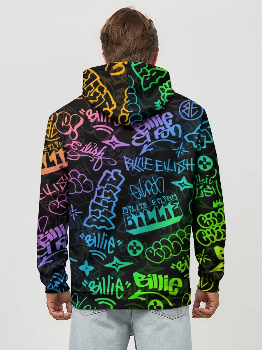 Худи мужской база хлопок / BILLIE EILISH | БИЛЛИ АЙЛИШ