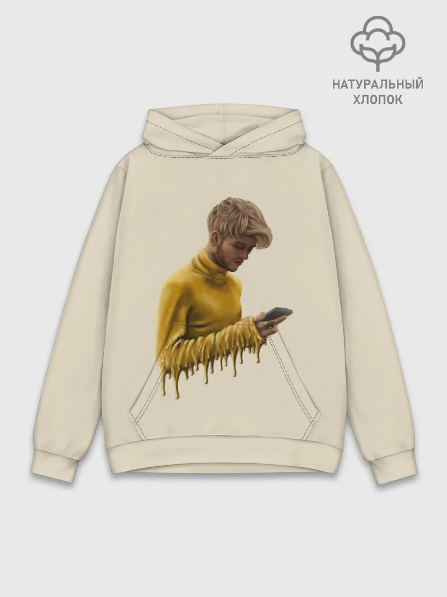 Худи мужской база хлопок / Lil Peep