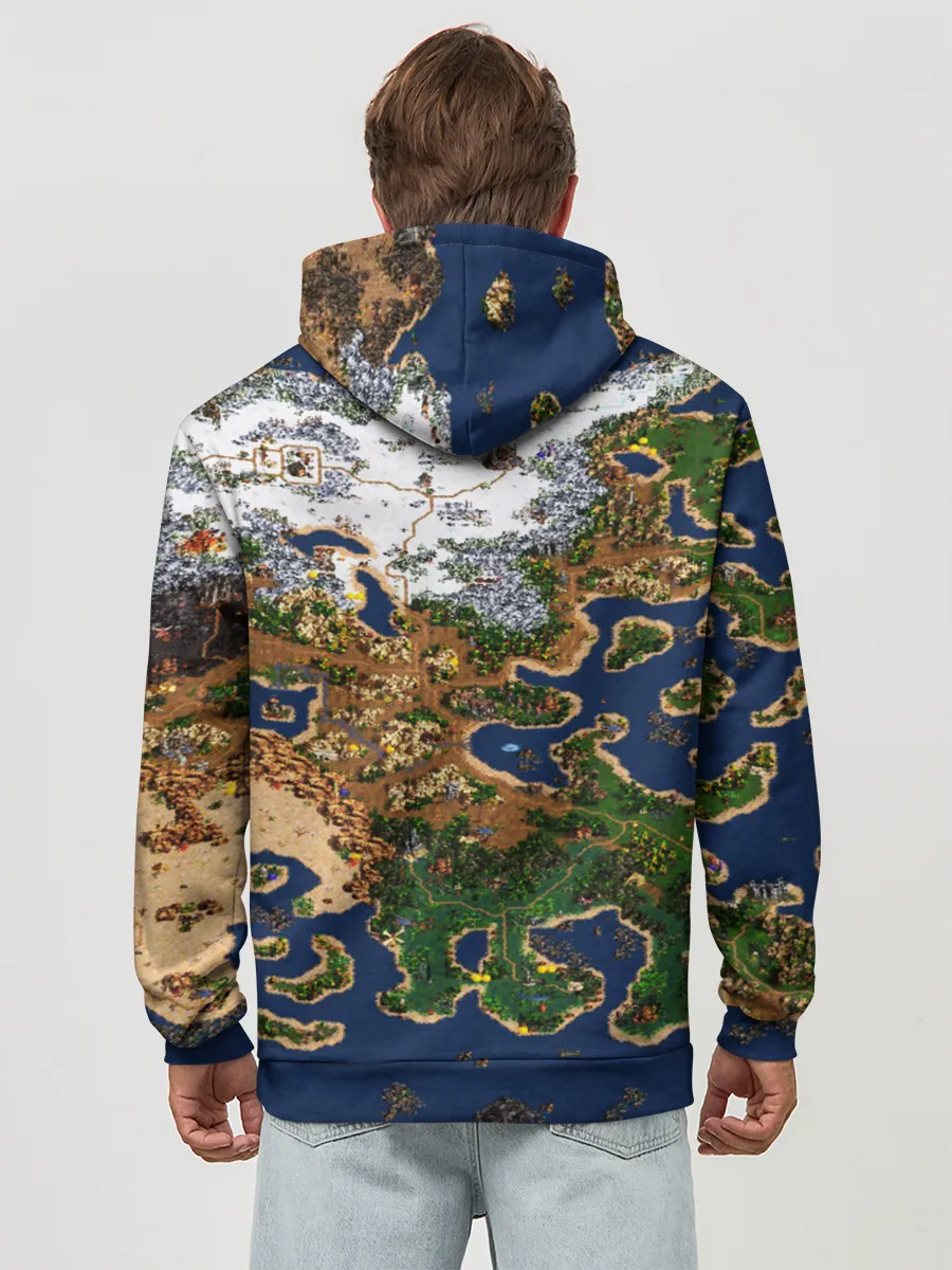 Худи мужской база хлопок / HEROES 3 КАРТА