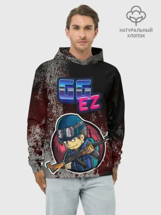 Худи мужской база хлопок / GGEZ