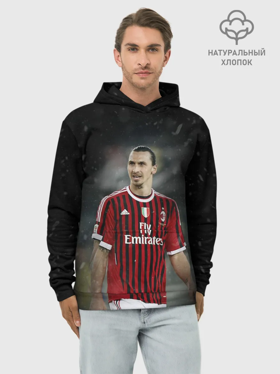 Худи мужской база хлопок / Златан Ибрагимович