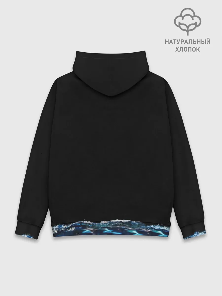 Худи мужской база хлопок / Водное поло - это жизнь