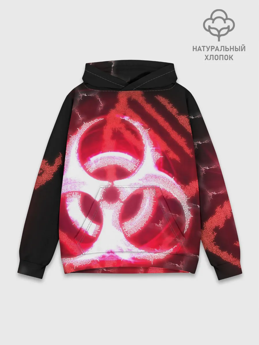 Худи мужской база хлопок / Plague Inc ShB