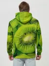 Худи мужской база хлопок / Зеленый киви