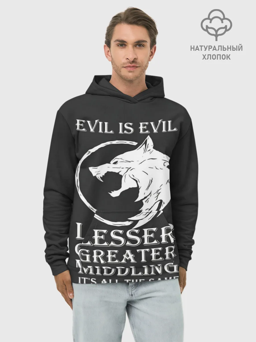 Худи мужской база хлопок / The Witcher