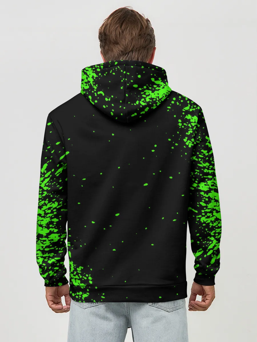 Худи мужской база хлопок / nCoV | КОРОНАВИРУС