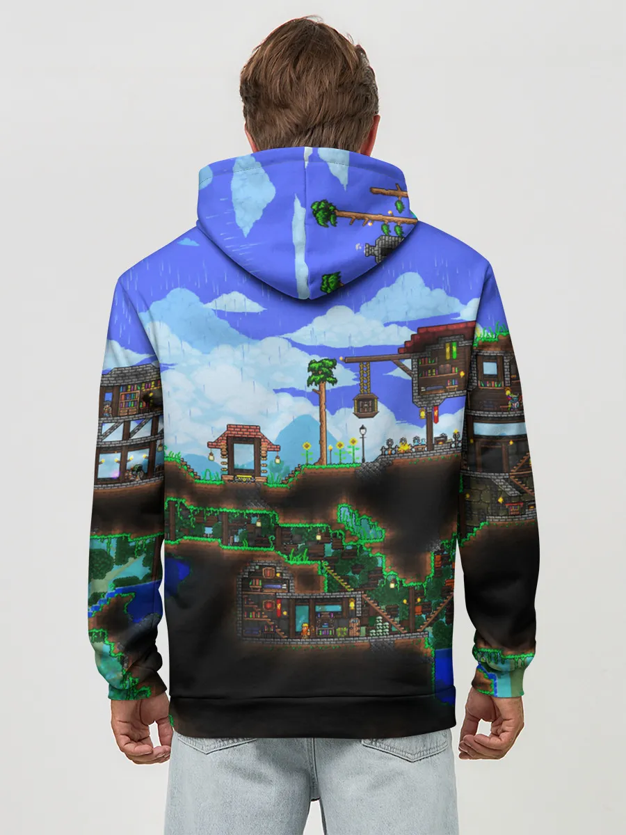 Худи мужской база хлопок / TERRARIA