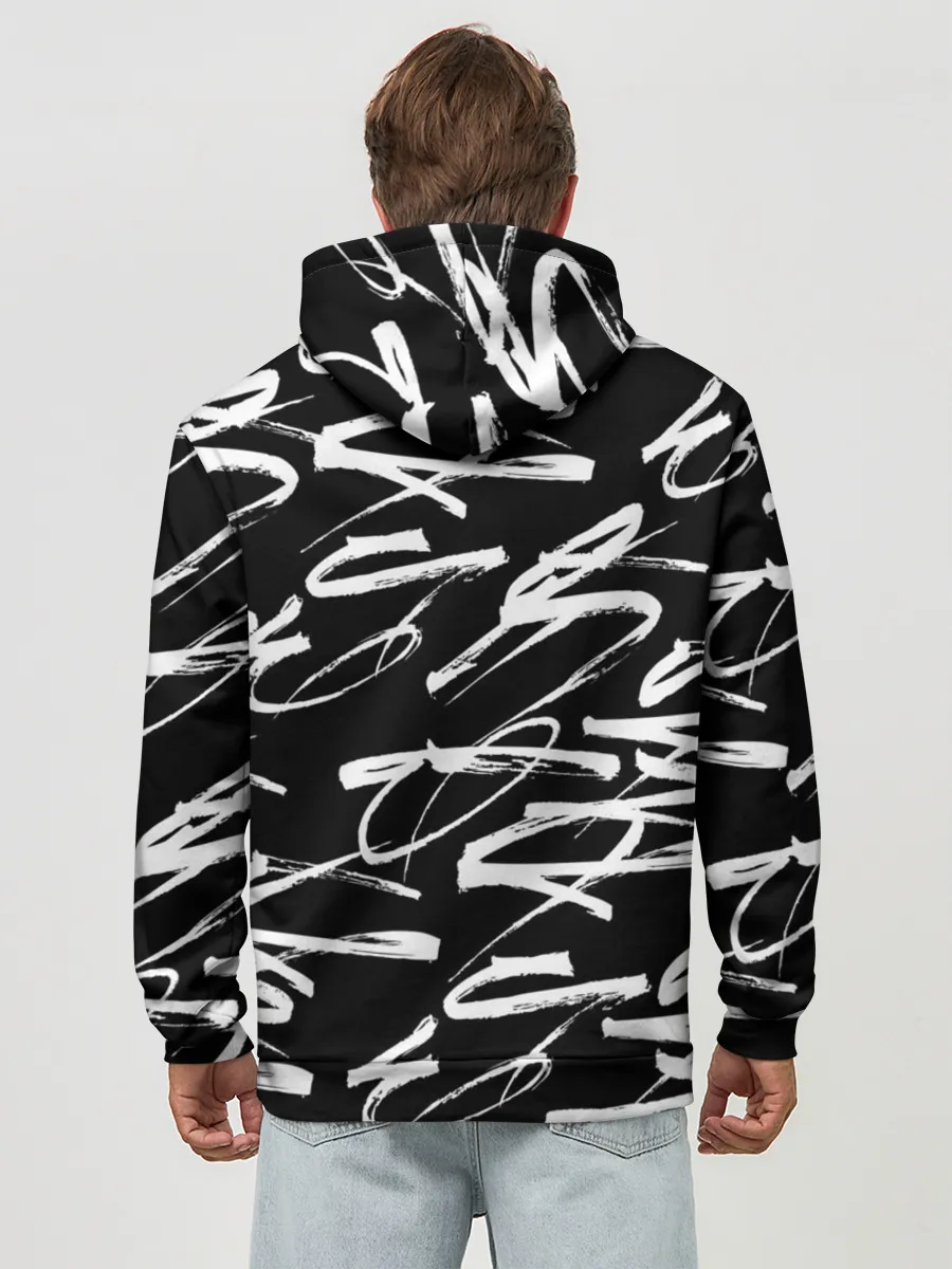 Худи мужской база хлопок / 23 февраля