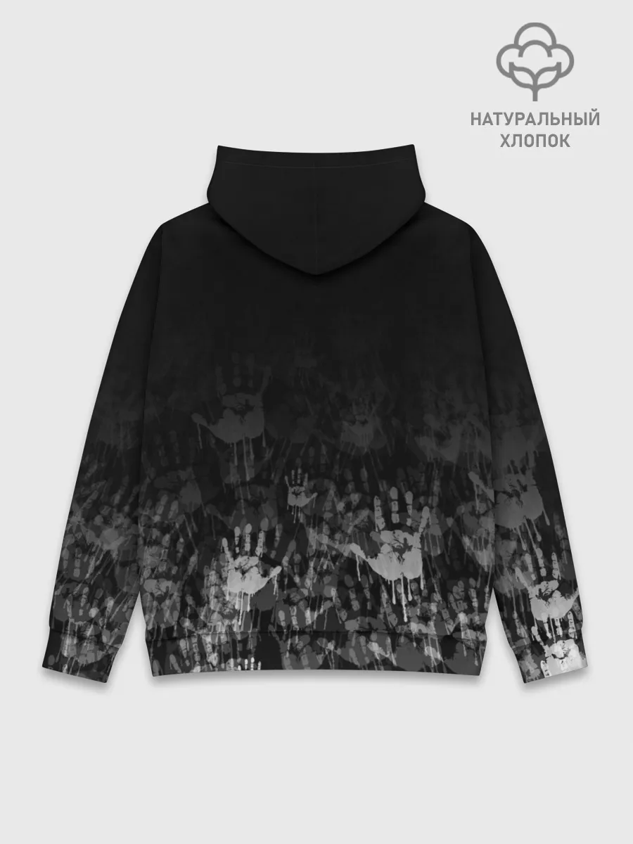 Худи мужской база хлопок / nCoV | КОРОНАВИРУС
