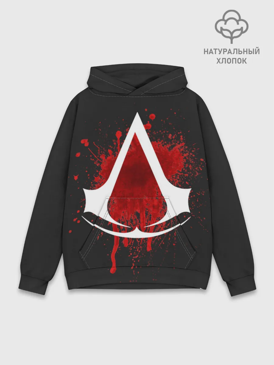 Худи мужской база хлопок / Assassins Creed