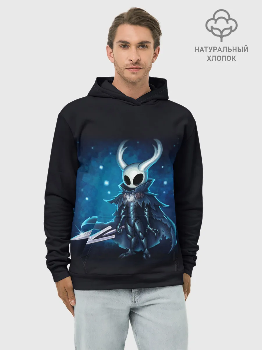 Худи мужской база хлопок / Hollow Knight