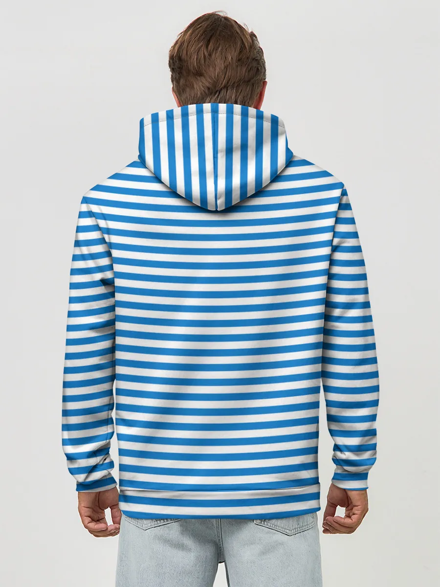 Худи мужской база хлопок / За ВДВ