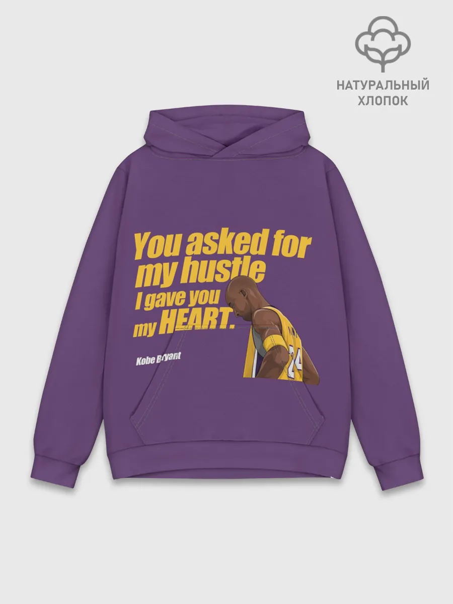 Худи мужской база хлопок / Kobe Bryant