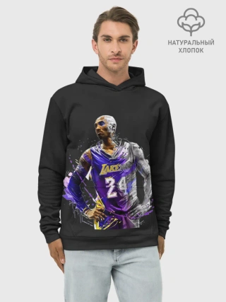Худи мужской база хлопок / Kobe Bryant