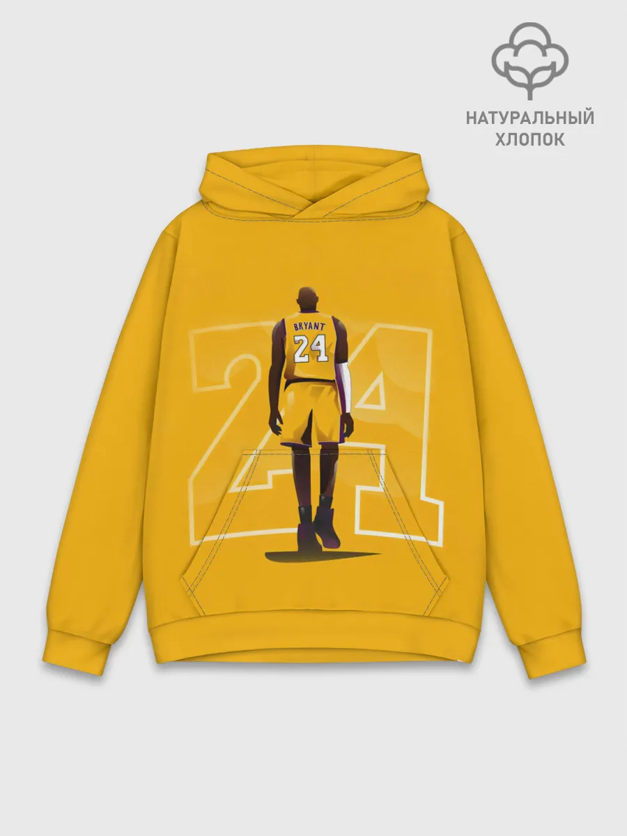 Худи мужской база хлопок / Kobe Bryant