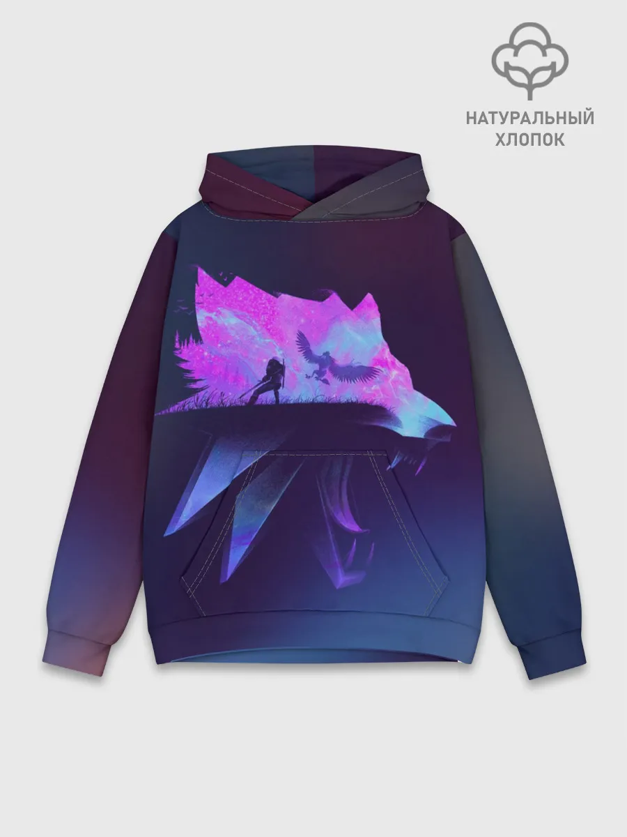 Худи мужской база хлопок / The Witcher