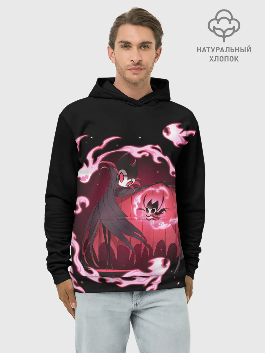 Худи мужской база хлопок / Hollow Knight