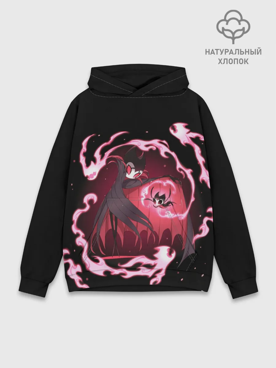 Худи мужской база хлопок / Hollow Knight