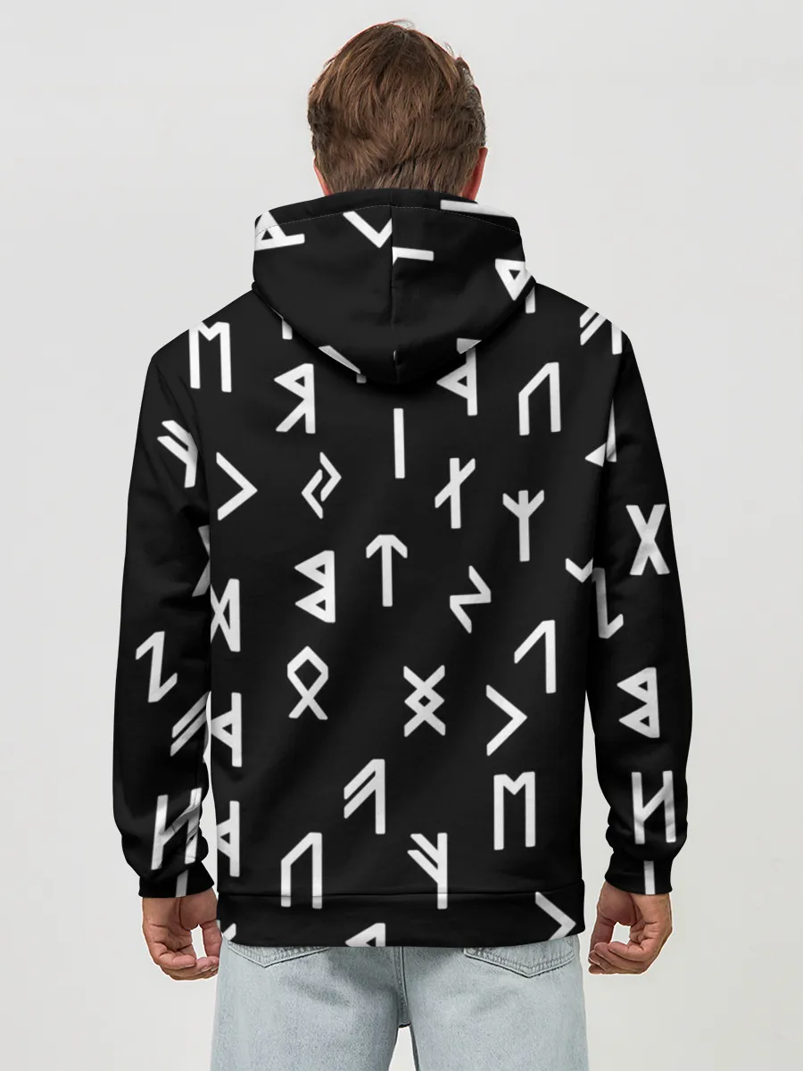 Худи мужской база хлопок / РУНЫ