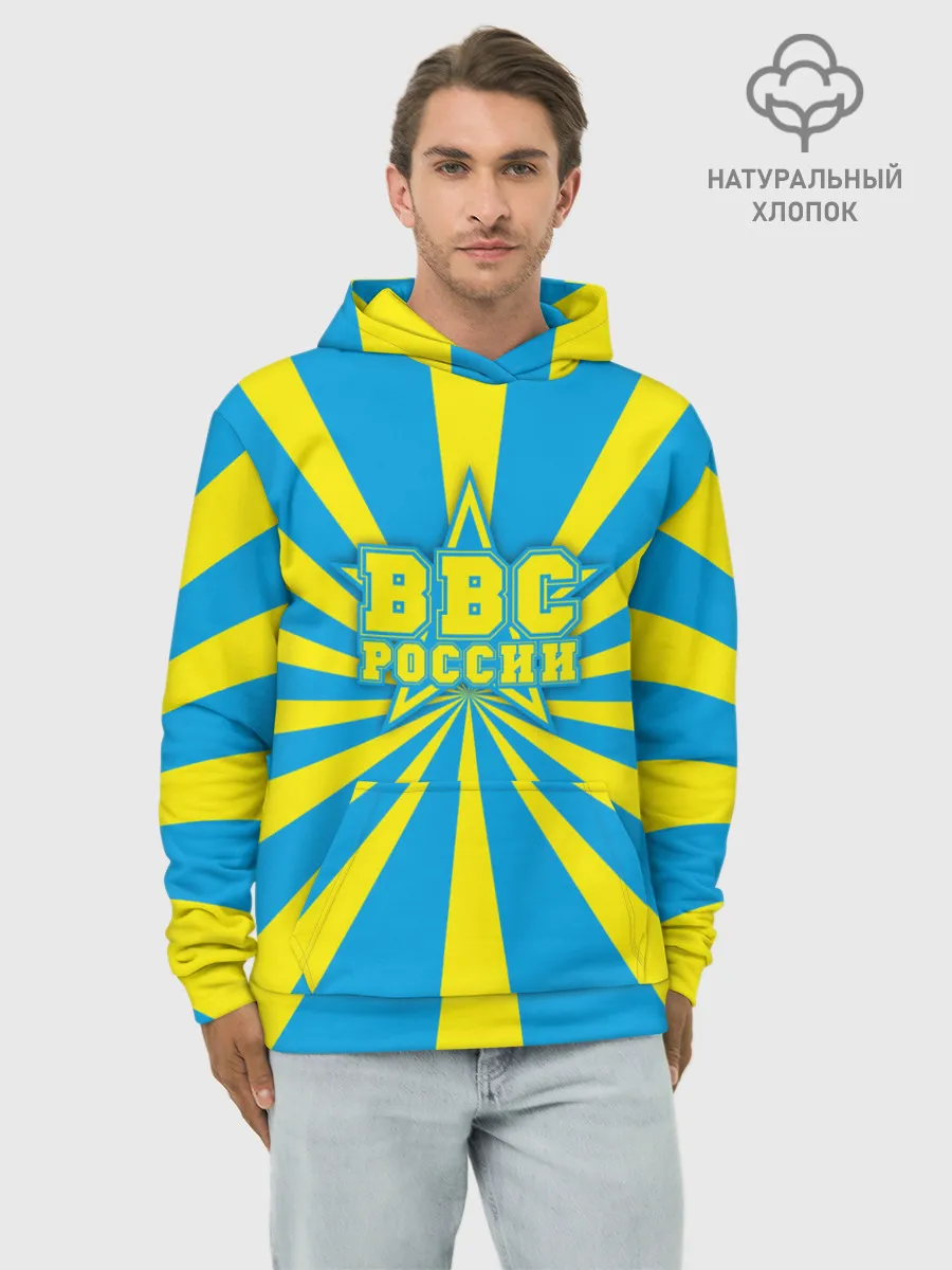 Худи мужской база хлопок / ВВС России