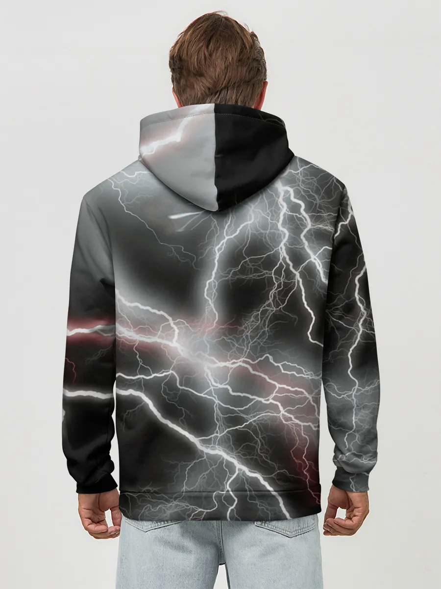 Худи мужской база хлопок / молния