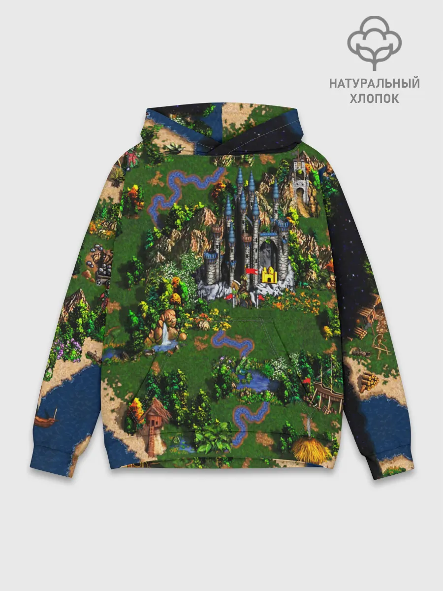 Худи мужской база хлопок / Heroes of Might and Magic