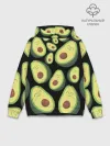Худи мужской база хлопок / Авокадо паттерн