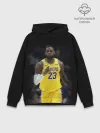 Худи мужской база хлопок / Леброн Джеймс