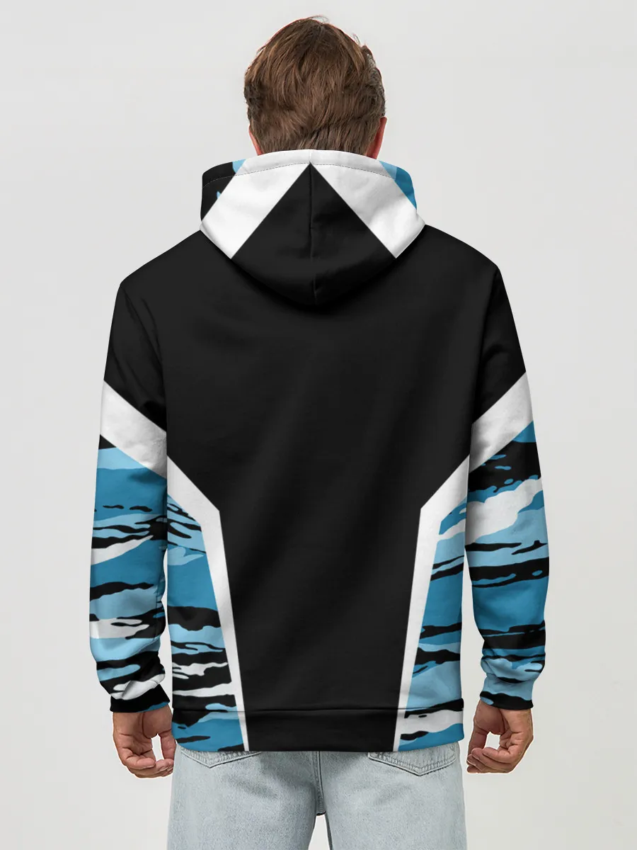 Худи мужской база хлопок / Камуфляж ВДВ