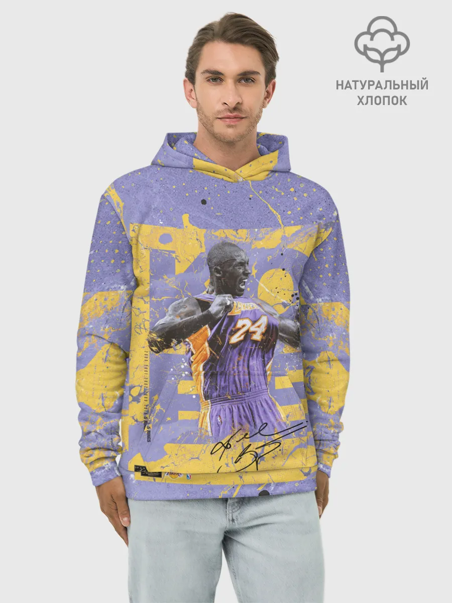 Худи мужской база хлопок / Kobe Bryant