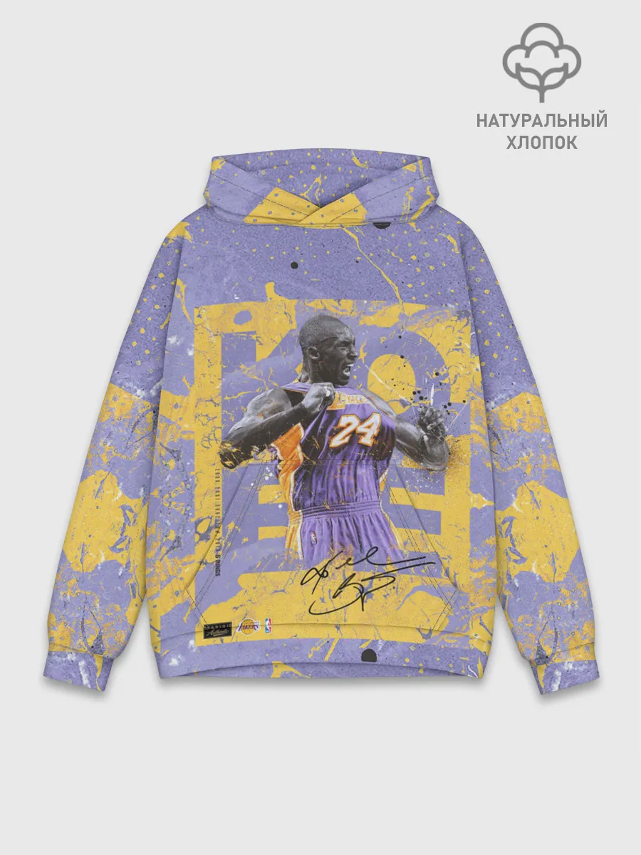 Худи мужской база хлопок / Kobe Bryant