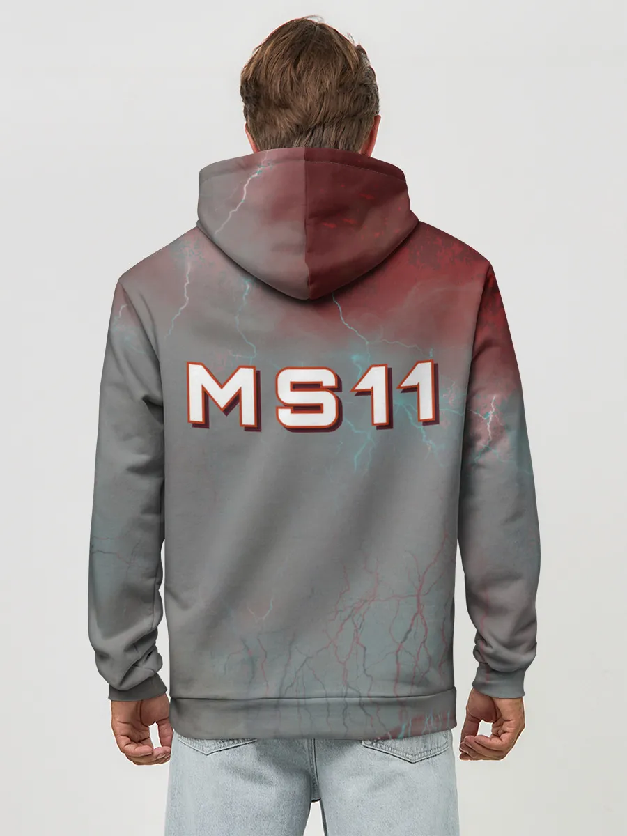 Худи мужской база хлопок / Mohamed Salah